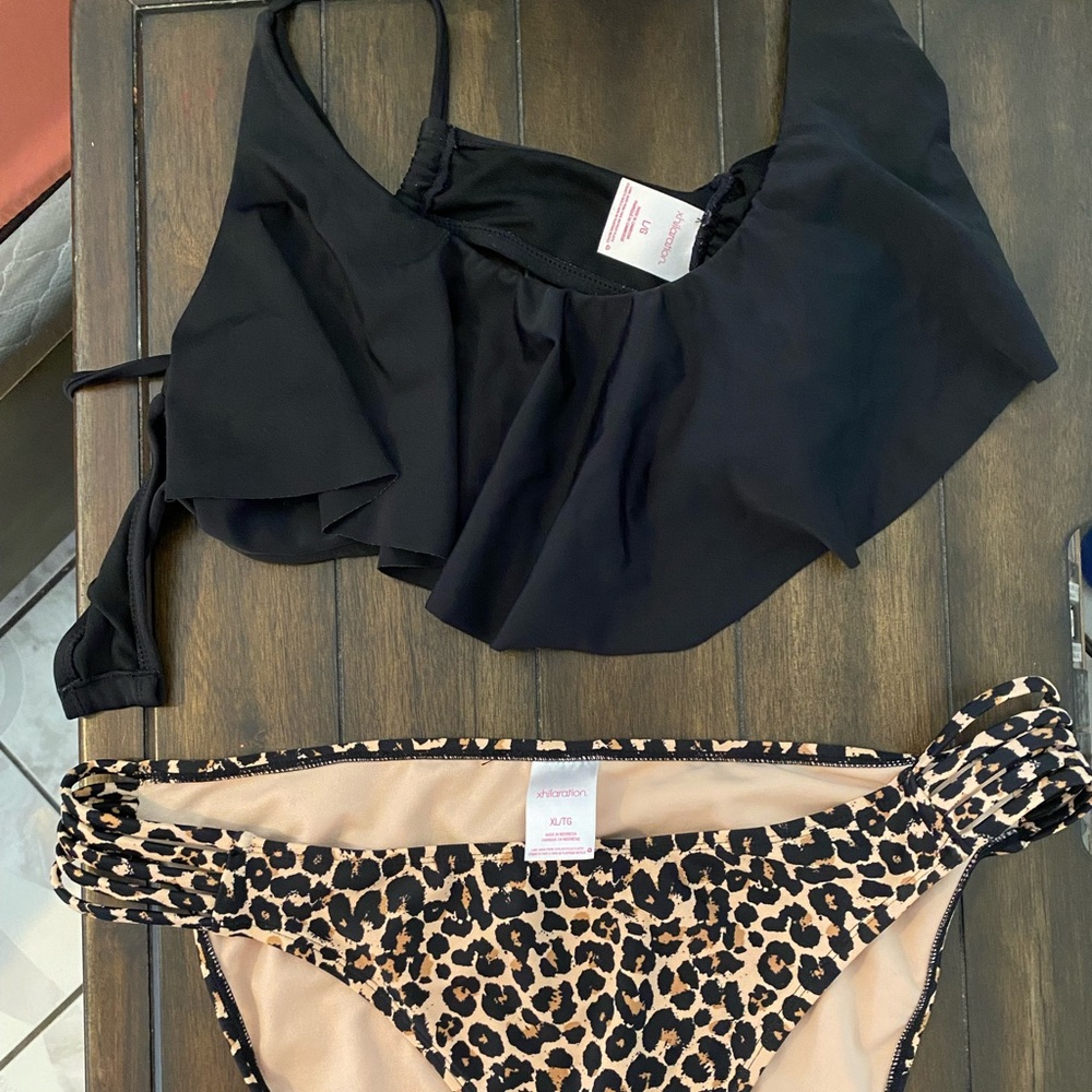 Two piece swim suit